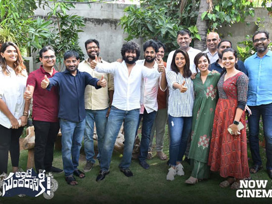 Nani n Team Celebrates Ante Sundaraniki Success Grandly